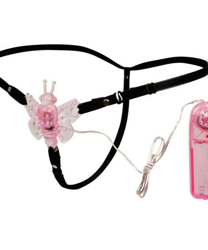Baile – Harness with Multivespeed Vibrating Butterfly