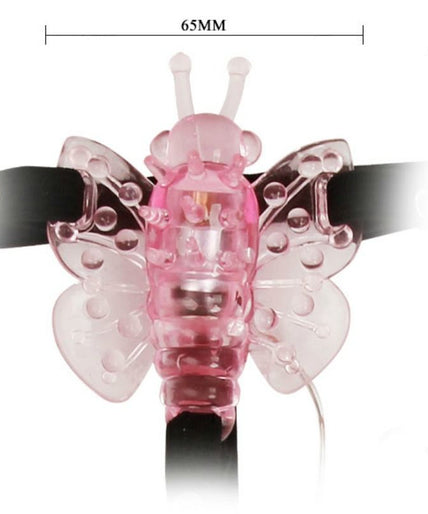 Baile – Harness with Multivespeed Vibrating Butterfly