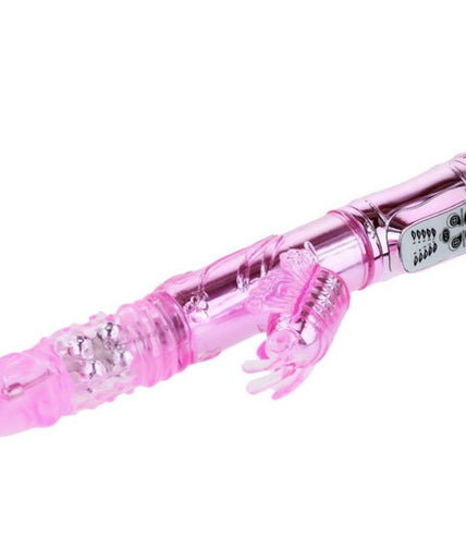 Baile – Wiederaufladbarer Vibrator mit Rotation und pulsierendem Butterf-Stimulator