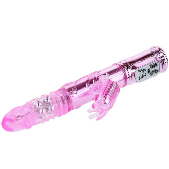 Baile – Wiederaufladbarer Vibrator mit Rotation und pulsierendem Butterf-Stimulator