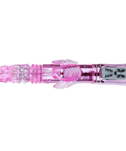 Baile – Wiederaufladbarer Vibrator mit Rotation und pulsierendem Butterf-Stimulator