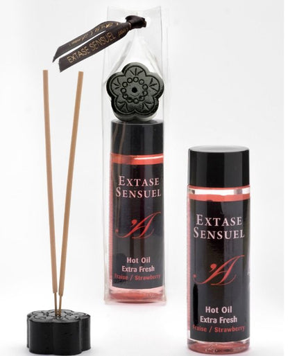 Extase Sensual – Massage Oil With Extra Fresh Strawberry Effect 100 Ml