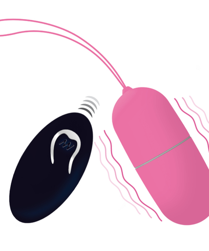 Intense – Flippy I Vibrations-Ei mit Fernbedienung Pink