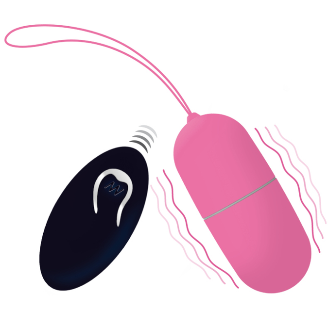 Intense – Flippy I Vibrations-Ei mit Fernbedienung Pink