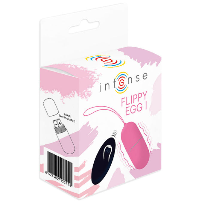 Intense – Flippy I Vibrations-Ei mit Fernbedienung Pink