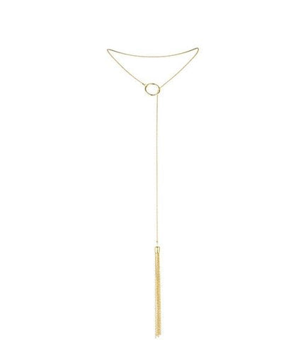 Bijoux – Magnifique Metallkette mit goldenen Fransen