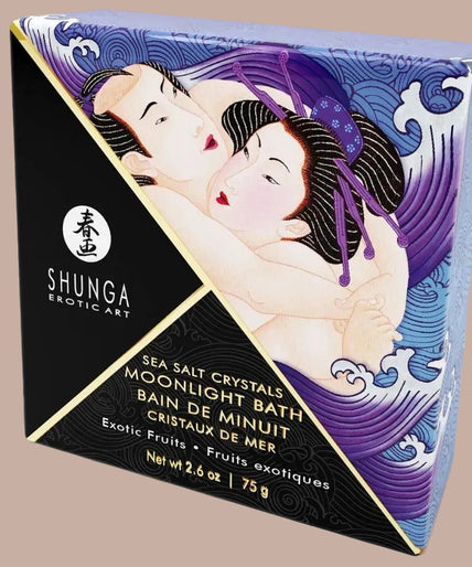Shunga – Exotisch Lila Aromatisierte Badesalze 75g