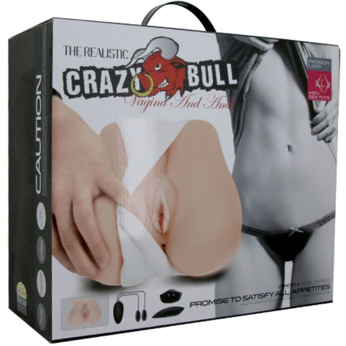Crazy Bull – Realistische Vagina und Anus mit Vibrationsposition 3