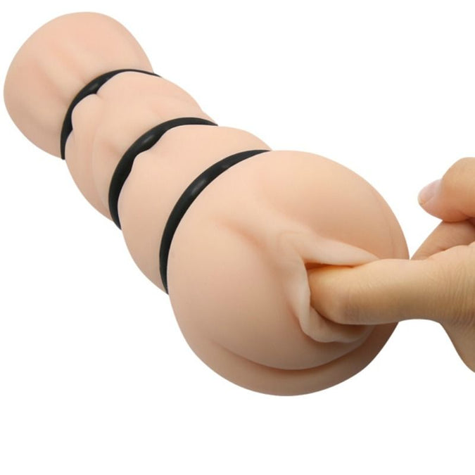 Crazy Bull – Vagina-Masturbator mit Ringen