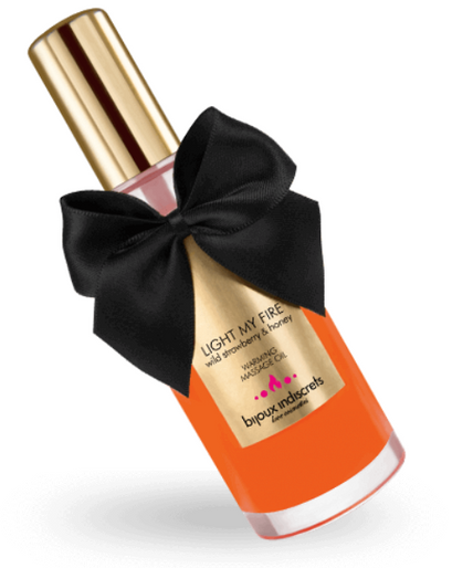 Bijoux – Massage Oil Heat Effect Strawberry Aroma