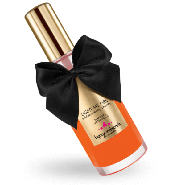Bijoux – Massage Oil Heat Effect Strawberry Aroma