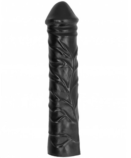 All Black – Riesiger Soft Fisting Dildo Schwarz 32 CM