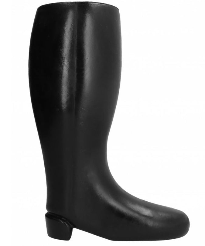 All Black – Riesiger Soft Fisting Stiefel 31 CM