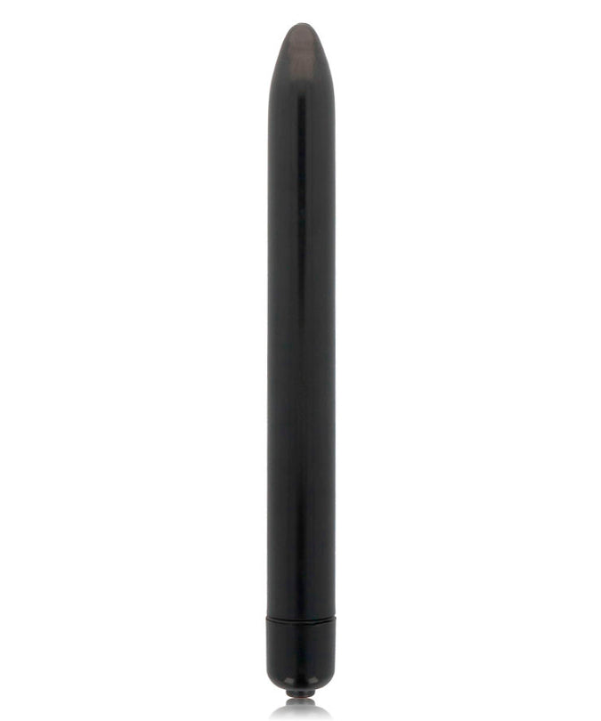 Glossy – Slim Vibrator Black