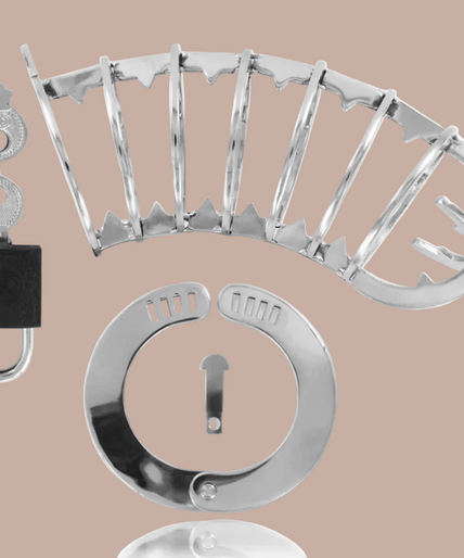 Metal Hard – Peniskooi met beveiligingsslot 14 cm