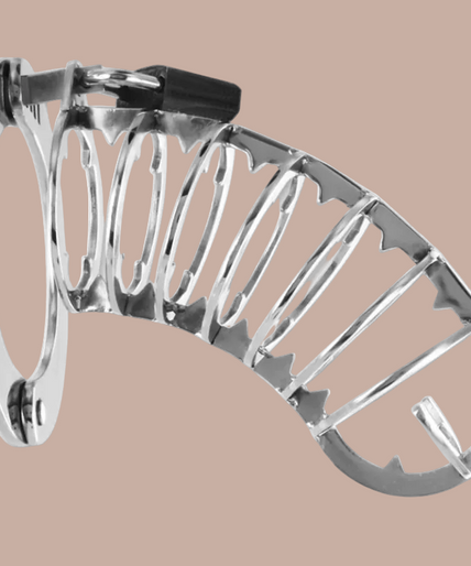 Metal Hard – Peniskooi met beveiligingsslot 14 cm