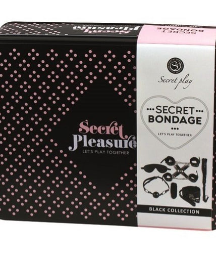 Secretplay – Bdsm Set 8 Pcs Black