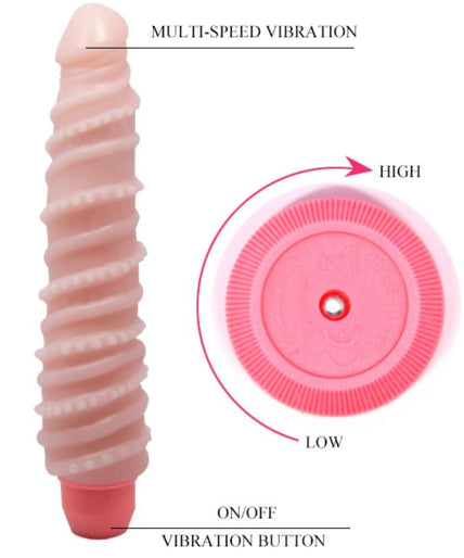 Baile – Flexi Vibe Sensual Spiral Vibrator 19.5 Cm