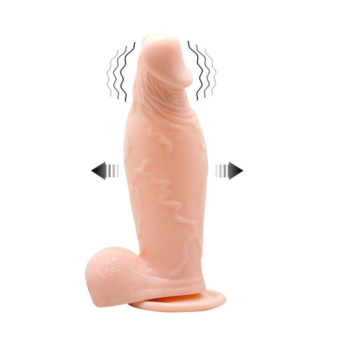 Baile – Realistische trillende en opblaasbare dildo