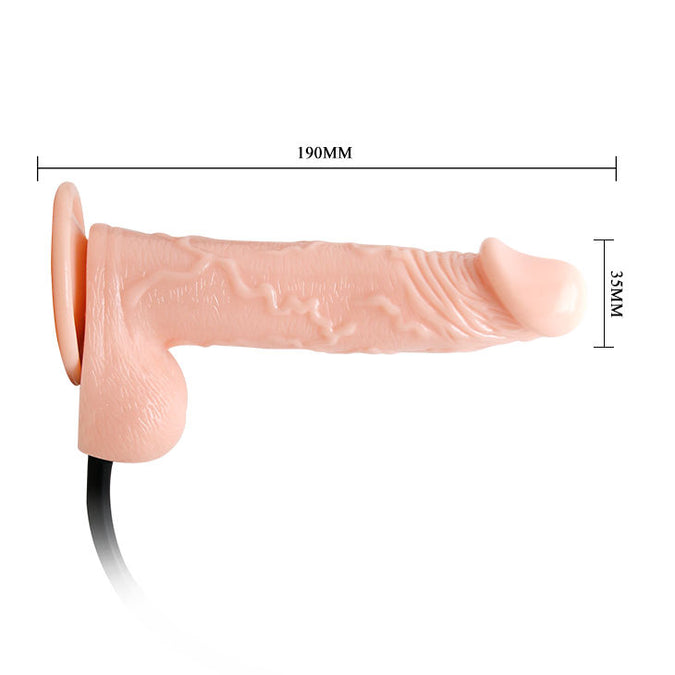 Baile – Realistische trillende en opblaasbare dildo