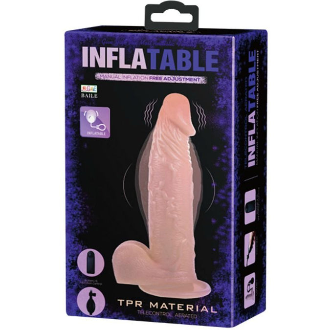 Baile – Realistische trillende en opblaasbare dildo