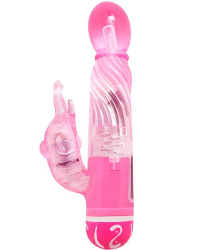 Baile – Multigeschwindigkeits-Vibrator mit Pinkem Stimulator