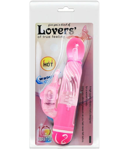 Baile – Multigeschwindigkeits-Vibrator mit Pinkem Stimulator