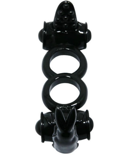 Baile – Sweet Ring Double Ring with Double Rabbit