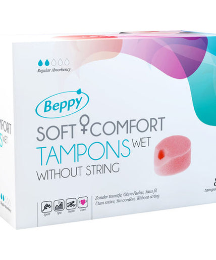 Beppy – Soft Comfort Tampons Wet 8 Units