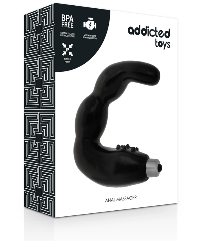 Addicted Toys – Prostata-Anal-Massagegerät mit Vibrationskugel