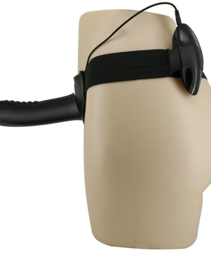 Pretty Love – Myron Strap-On mit Vibration und hohlem Dildo