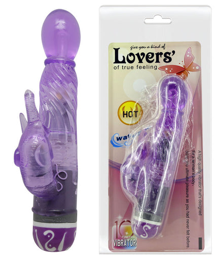 Baile – Multigeschwindigkeits-Vibrator mit Fliederfarbenem Stimulator