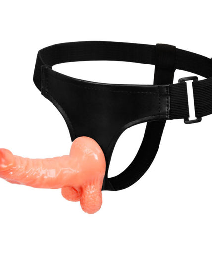Baile – Harness With Realistic Penis And Ultra Passionate Adjustable Panties 15.5 Cm