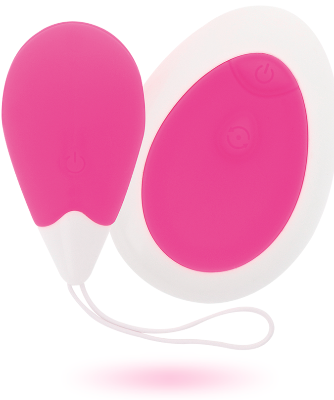 Intense – Jan Egg Vibrator met Afstandsbediening Roze