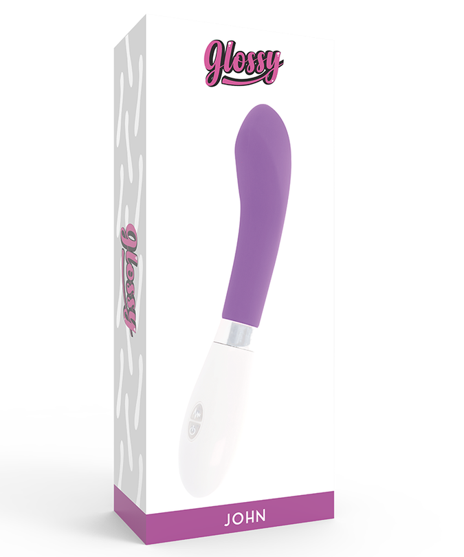Glossy – John Vibrator Purple