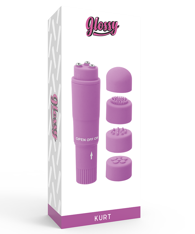 Glossy – Kurt Taschenmassagegerät Lila