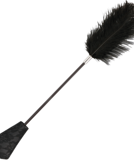 Darkness – Schwarze Liebesfederpeitsche 56 cm
