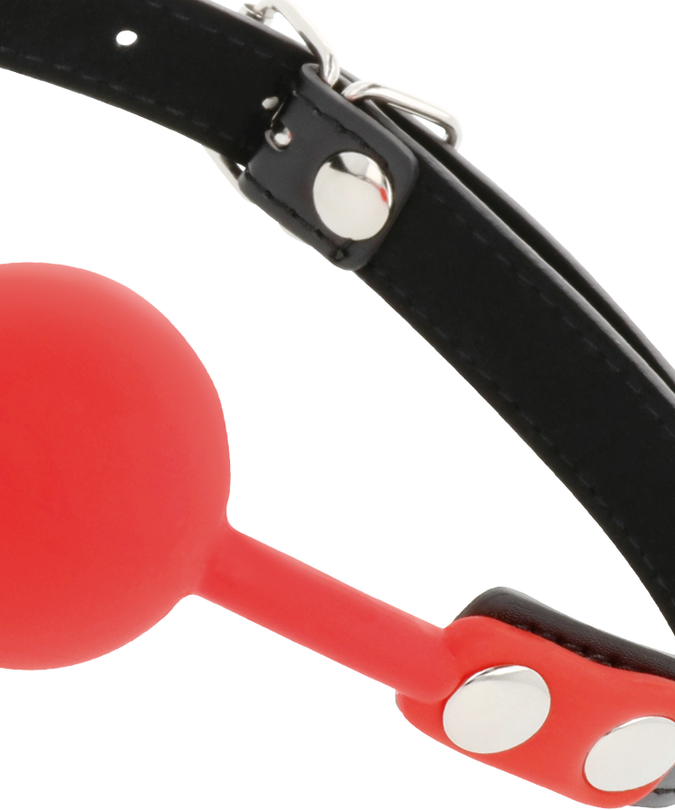 Darkness – Red Silicone Gag