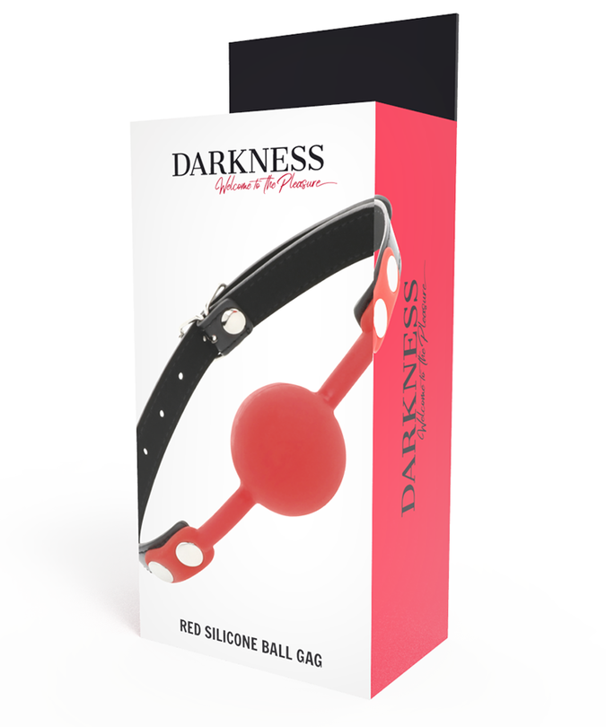 Darkness – Red Silicone Gag