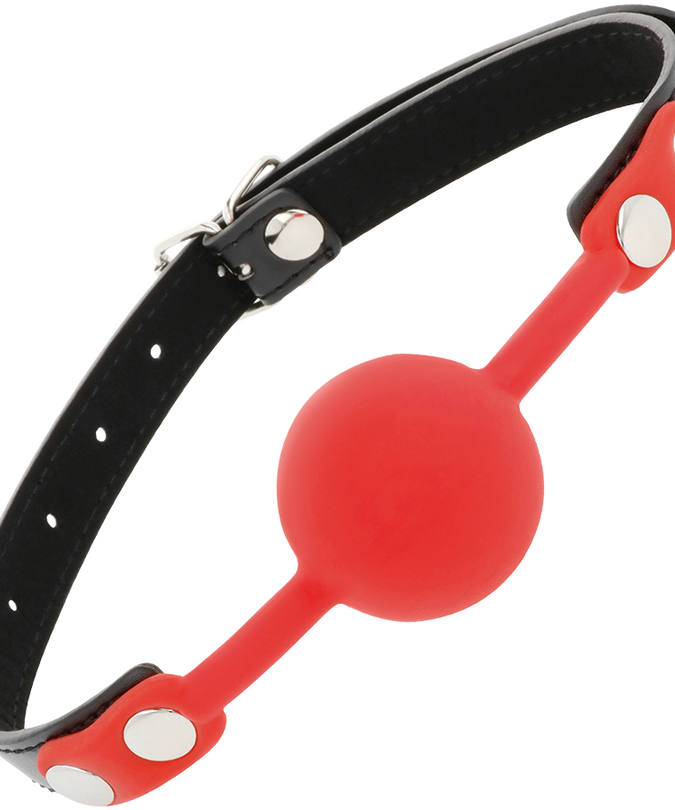 Darkness – Red Silicone Gag
