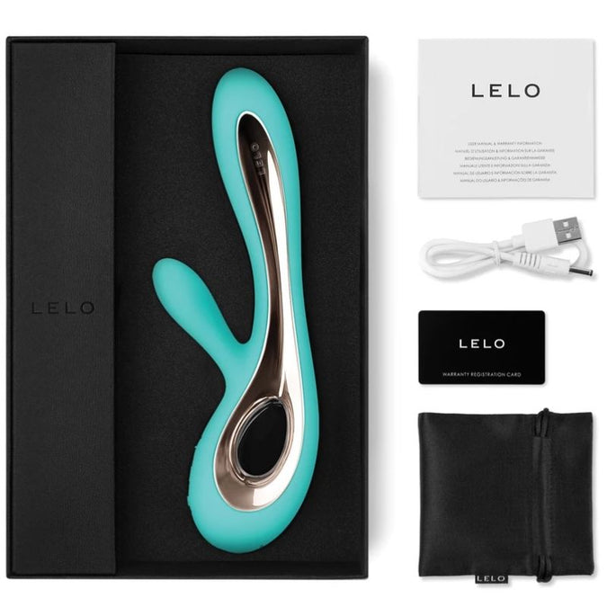 LELO – SORAYA 2 Rabbit Vibrator – Aqua Grün