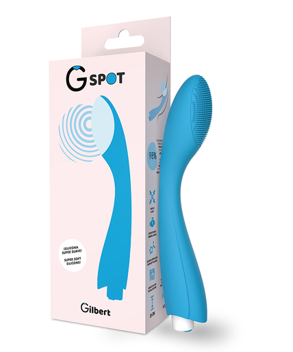G-Spot – Gylbert G-Punkt Vibrator Türkisblau