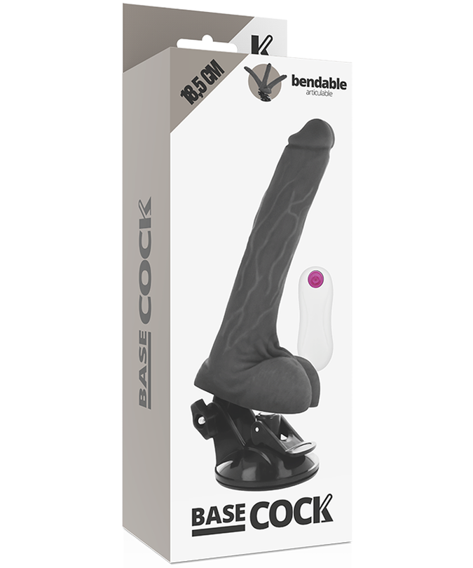 Basecock – Realistische, beweegbare afstandsbediening zwart 18,5 cm -O- 4 cm