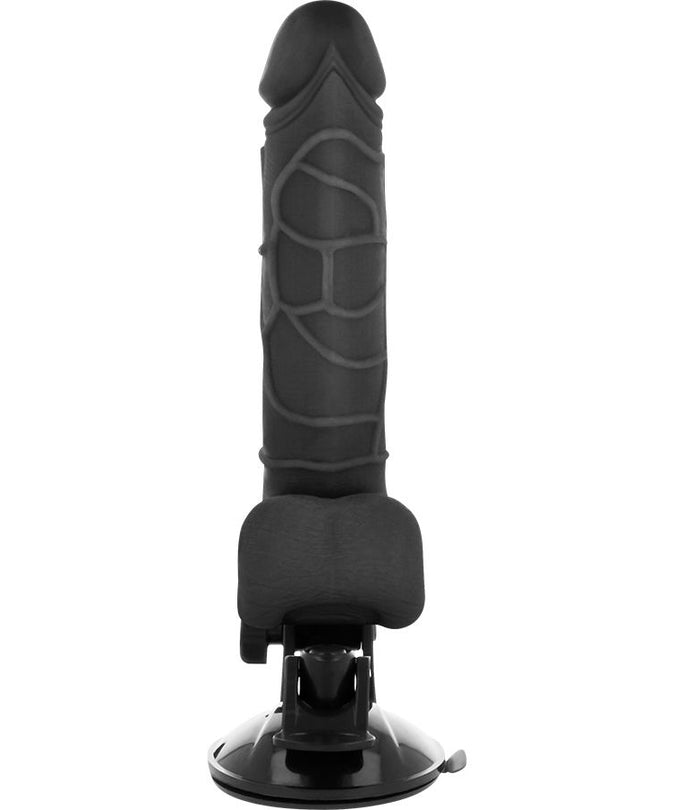 Basecock – Realistic Vibrator Remote Control Black 18.5 Cm -O- 4cm