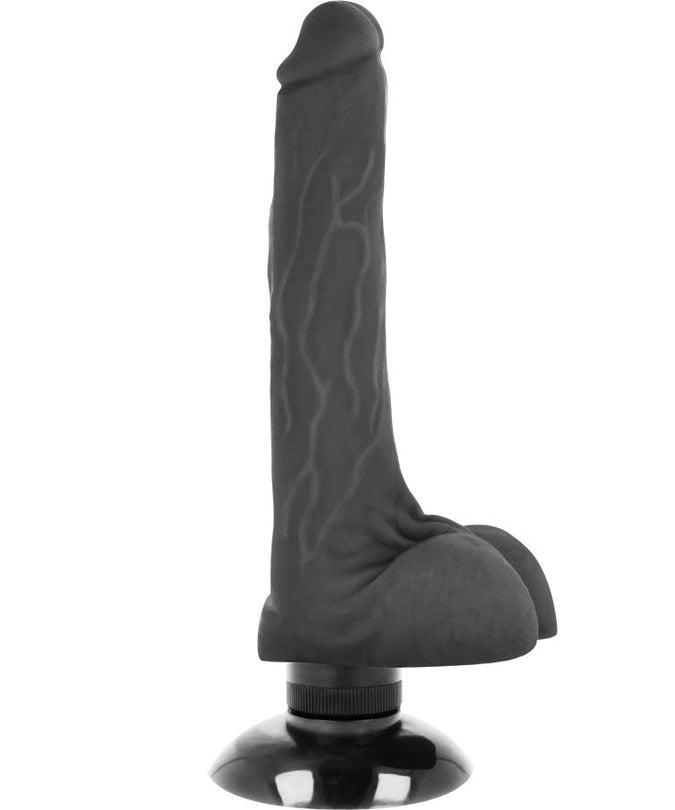 Basecock – Realistische Vibrator 2 – 1 Zwart 18,5 Cm – O – 4 Cm