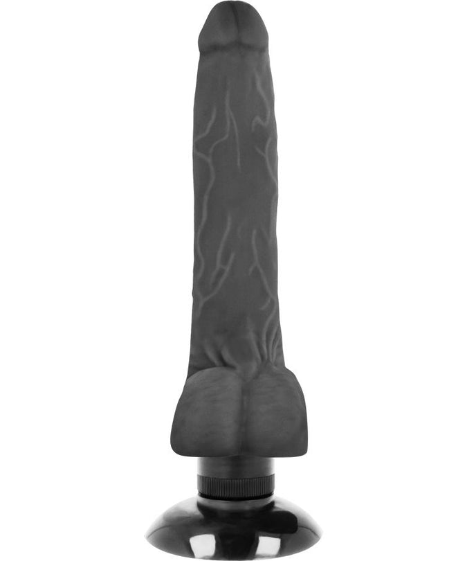 Basecock – Realistische Vibrator 2 – 1 Zwart 18,5 Cm – O – 4 Cm