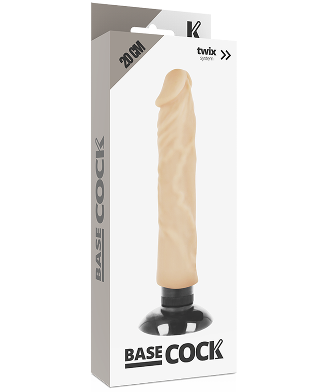 Basecock – Realistic Vibrator 2 – 1 Flesh 20 Cm – O – 4 Cm