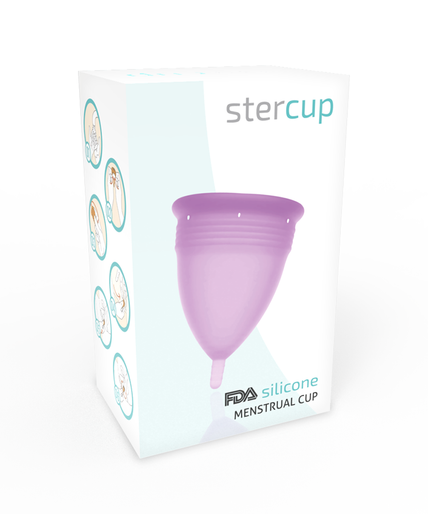 Stercup – Fda Silicone Menstrual Cup Violet – Size S