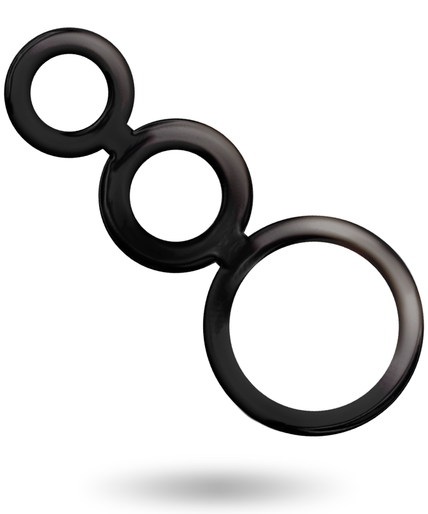 Addicted Toys – Rings Set for Penis - Smoked