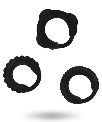 Addicted Toys – C-Ring Set Black